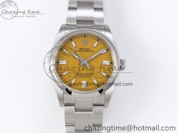 MiroTime 0223 Popular OYSTER PERPETUAL 126000 36MM VSF 1:1 BEST EDITION 904L STEEL YELLOW DIAL VS 1774